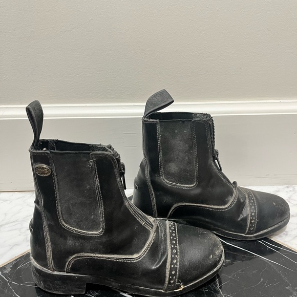 Black Children’s Paddock Boots (Equistar) - Picture 1 of 6